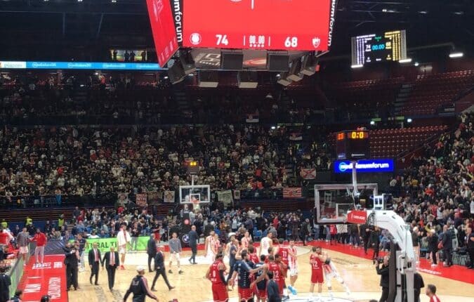 Basket, EuroLega: Olimpia Milano-Stella Rossa 74-68