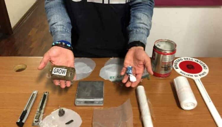 Pesaro-Urbino, operazione antidroga della Polizia conclusa con 3 arresti