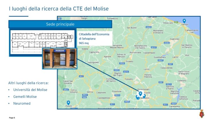 Presentato il progetto del Comune di Campobasso per la Casa delle Tecnologie Emergenti MolisCTE