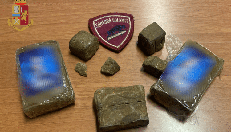 Torino, Quartiere Aurora: 250 grammi di hashish sequestrato un arresto