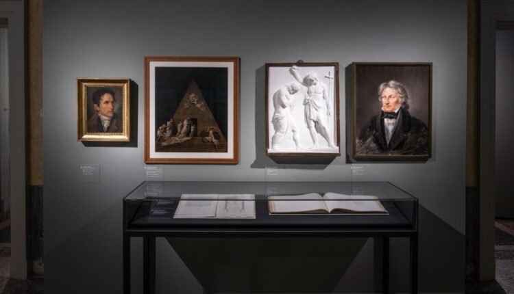 Milano: la mostra "Neoclassico e Romantico. Pompeo Marchesi, scultore collezionista" a Villa Reale.