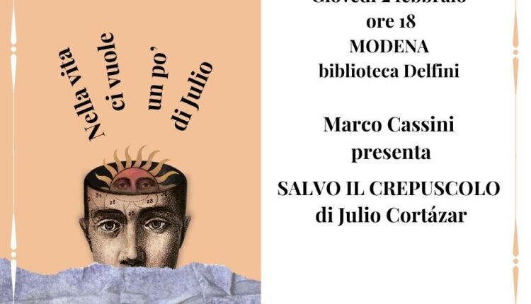 Modena, alla Biblioteca Delfini le poesie di Julio Cortázar.