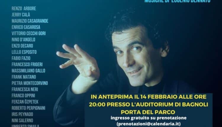 Napoli, proiezione all’Auditorium di Bagnoli del documentario in omaggio a Massimo Troisi.