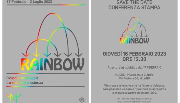 Milano, al Mudec arriva "Rainbow: colori e meraviglie tra miti, arti e scienza"