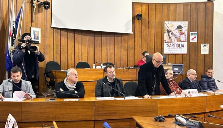 la conferenza stampa di presentazione della sartiglia 2023 - 2