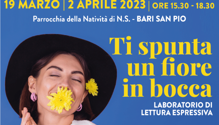17-03-23 domenica laboratorio di espressività della voce Ti spunta un fiore in bocca a San Pio