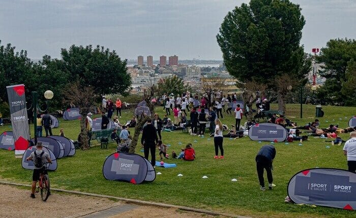 Cagliari: inaugurazione di "Sport nei parchi, presente all'evento Dalia Kaddari