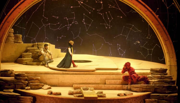 Aviatore (Davide Paciolla), Principe (Gabriele Tonti) e Volpe (Ludovico Cinalli)