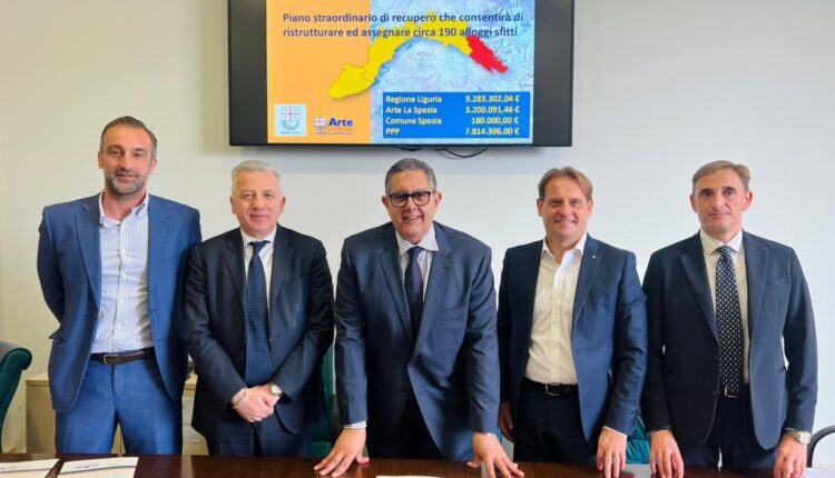 La Spezia, la programmazione di Arte Spezia prevede 20 milioni di euro investiti per il recupero di alloggi sfitti.