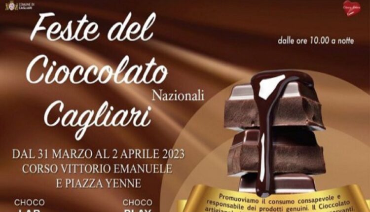 Cagliari: dal 31 marzo al 2 aprile al via Feste del Cioccolato Nazionali.