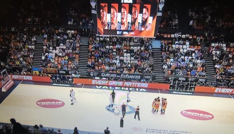 Basket, EuroLega: Valencia-Olimpia Milano 84-88