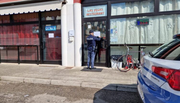 Vicenza, il questore chiude il bar "Las Vegas"