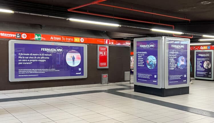 Milano: a marzo la stazione della metro di Milano Duomo diventa "Fermata MM", la fermata che moltiplica l'informazione sul Mieloma Multiplo