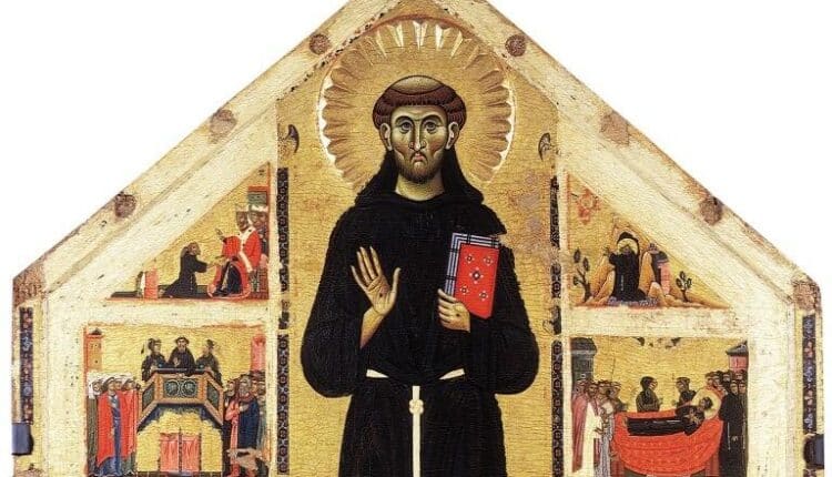 Pala San Francesco originale Museo Civico