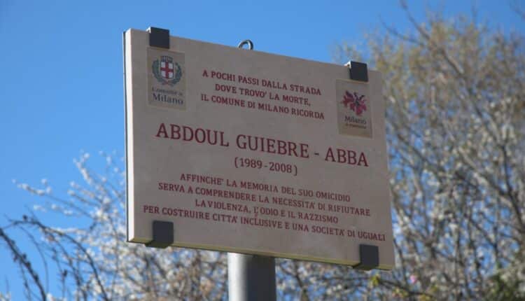 Milano: Il Comune svela una targa in memoria di Abba, monito contro il razzismo