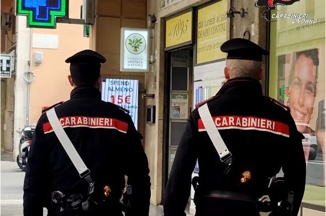 Livorno, arrestato pregiudicato 54enne gravemente indiziato di essere l'autore della rapina avvenuta il 21 febbraio ai danni di una farmacia in via Grande