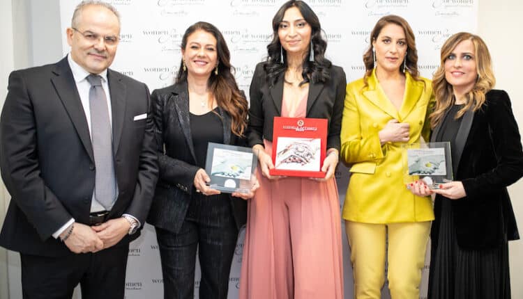 Milano, Giusy Versace premiata con il ‘Women for Women against Violence - Camomilla Awards’.