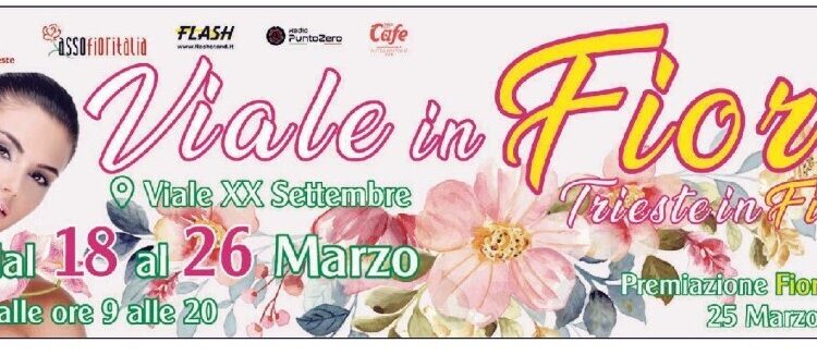 Trieste: inaugurazione della manifestazione floreale "TRIESTE IN FIORE Delizie di primavera"