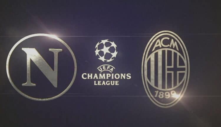 Mediaset, la Champions League torna in campo su Canale 5 con il ritorno dei quarti di finale tra Napoli e Milan martedì 18 aprile alle 21:00