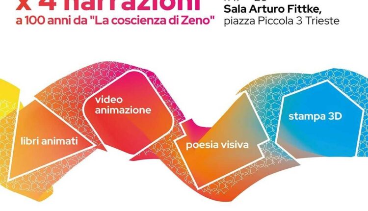 Trieste: Apre la mostra"8X4=100 | a 100 anni da La Coscienza di Zeno"