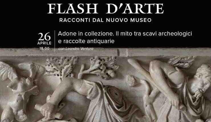 Mantova: Flash d'arte a Palazzo San Sebastiano, il sarcofago con il mito di Adone