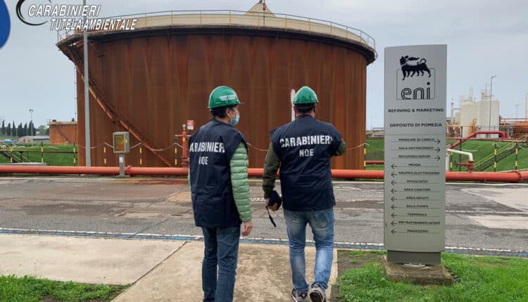 Pomezia, ENI: indagata l’azienda e alcuni dipendenti per inquinamento ambientale causato dal deposito.