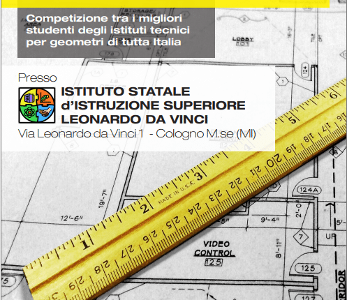 Milano: l'aspirante geometra più bravo d'Italia è al Leonardo Da Vinci di Cologno Monzese. 