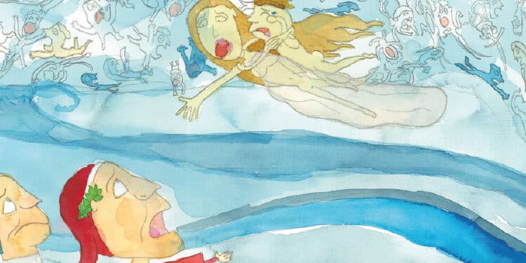 Firenze: L'inferno di Dante nella pittura di Arturo Bartolini.