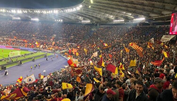 Roma, i controlli per la partita di Europa League Roma-Feyenoord