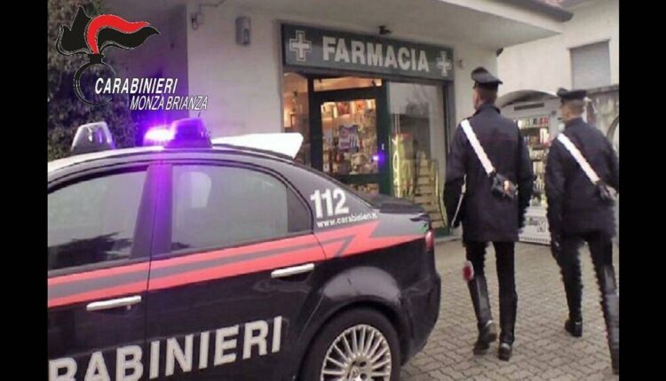 Varedo (MB), rapina alla farmacia: i Carabinieri arrestano un 42enne