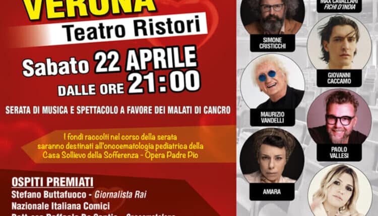 Verona: al Teatro Ristori il 10° premio Beatrice