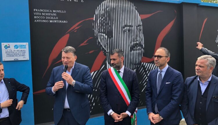 Bari: inaugurato il murales della legalità in Via Falcone e Brosellino.