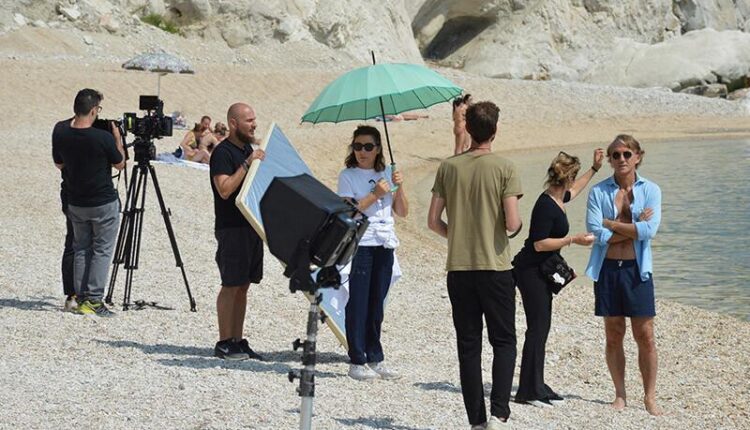 Al via le riprese per la nuova campagna promozionale della regione Marche con Mister Mancini