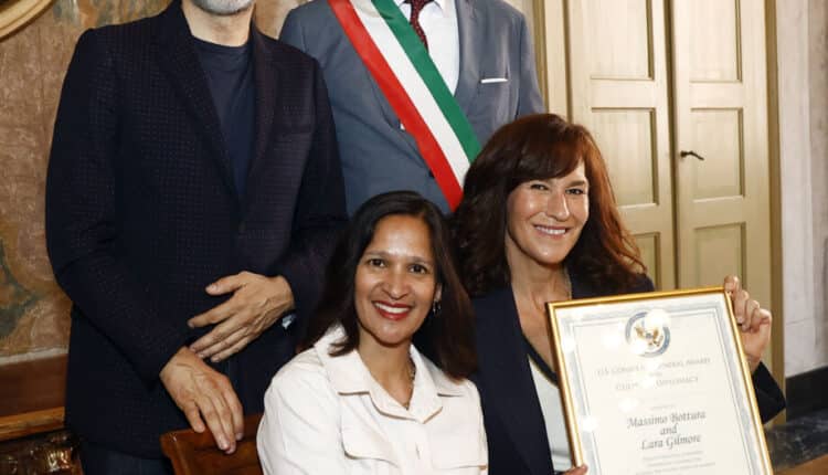 Massimo Bottura e Lara Gilmore sono "Diplomatici culinari"