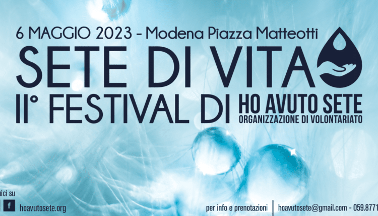 Modena: Piazza Matteotti si anima col festival "Sete di Vita". 