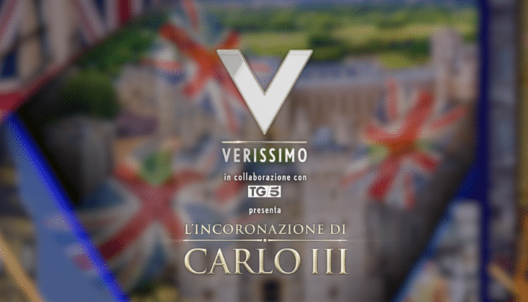 Canale5: Verissimo e il TG5 presentano "l'incoronazione di Carlo III".