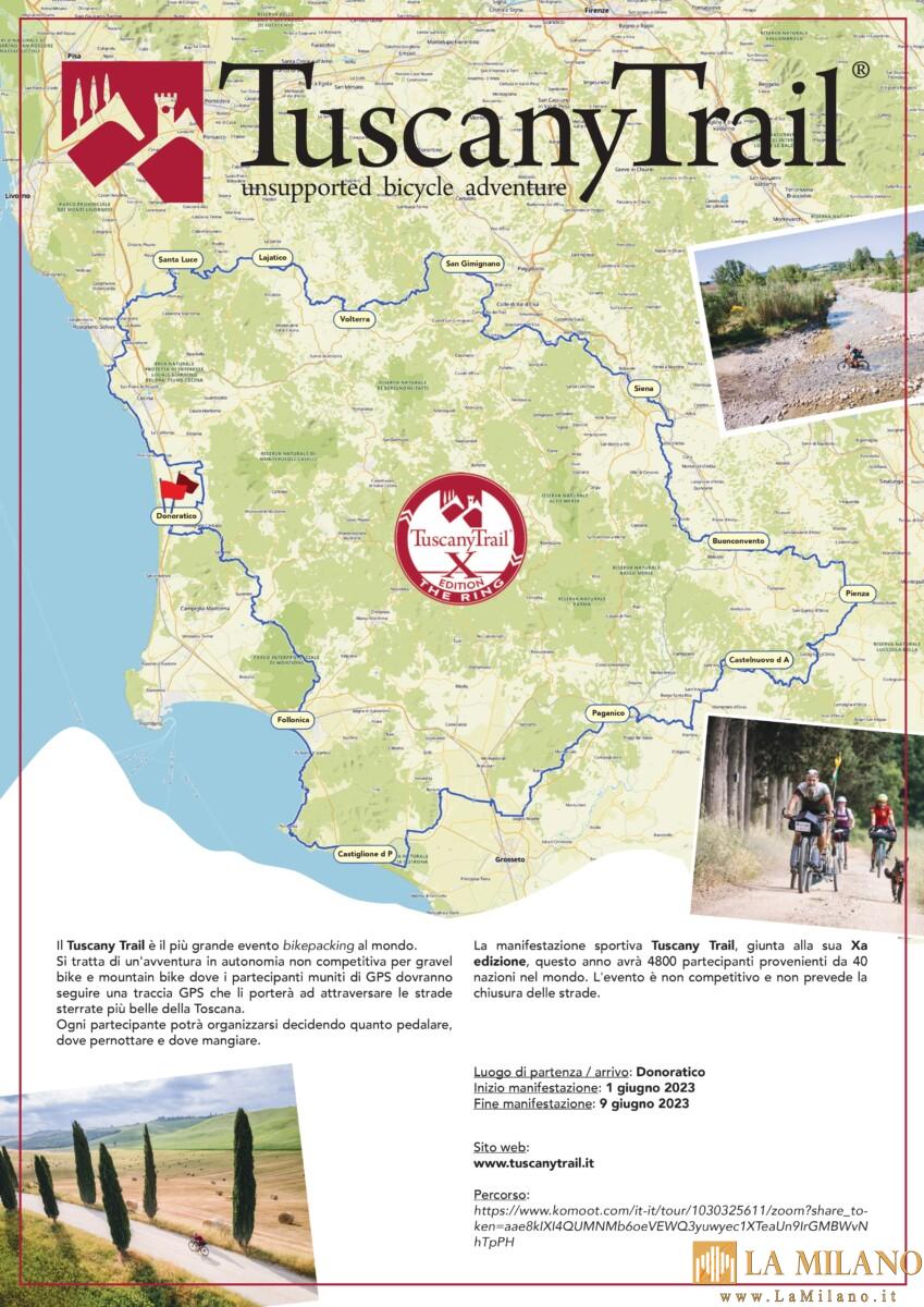 Tuscany Trail: il più grande evento di bikepacking al mondo arriva a Grosseto
