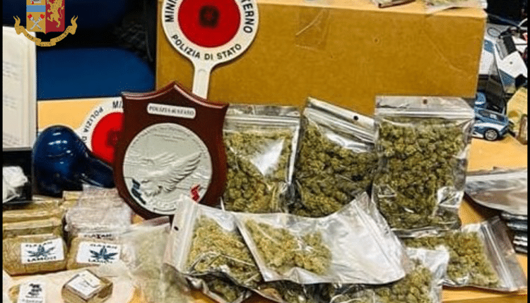 Torino, in possesso di 2kg di cannabinoidi e 3k euro in contanti: fermati due giovani italiani.