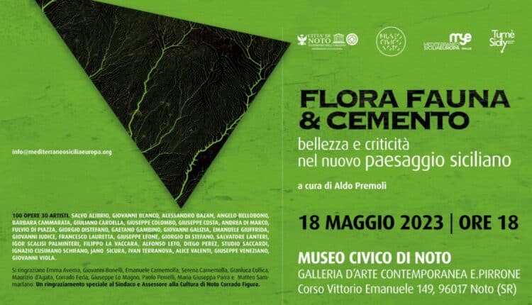 Siracusa: Inaugurazione della mostra "Flora fauna & cemento - bellezza e criticità nel nuovo paesaggio siciliano"