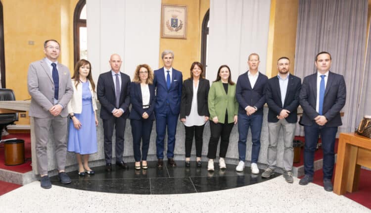 Già operativa la nuova giunta comunale del secondo mandato amministrativo del sindaco di Sondrio, Marco Scaramellini