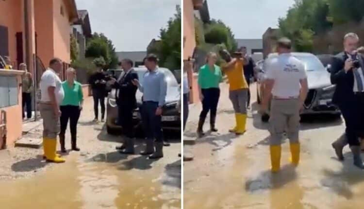 Giorgia Meloni lascia il G7 per toccare con mano il territorio devastato dall'alluvione in Emilia-Romagna