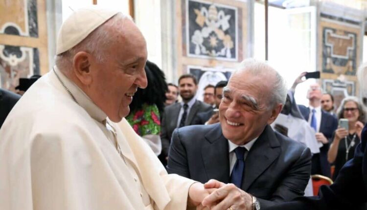 Martin Scorsese incontra il Papa