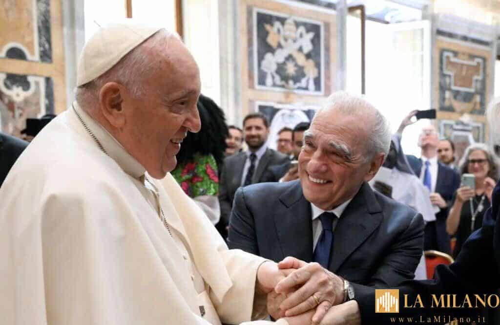 Martin Scorsese incontra il Papa
