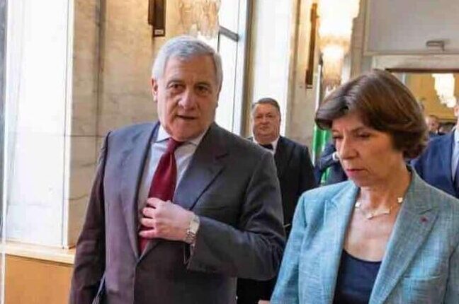 Incontro tra Tajani e Catherine Colonna: la decisione di lanciare il Comitato di Cooperazione transfrontaliera