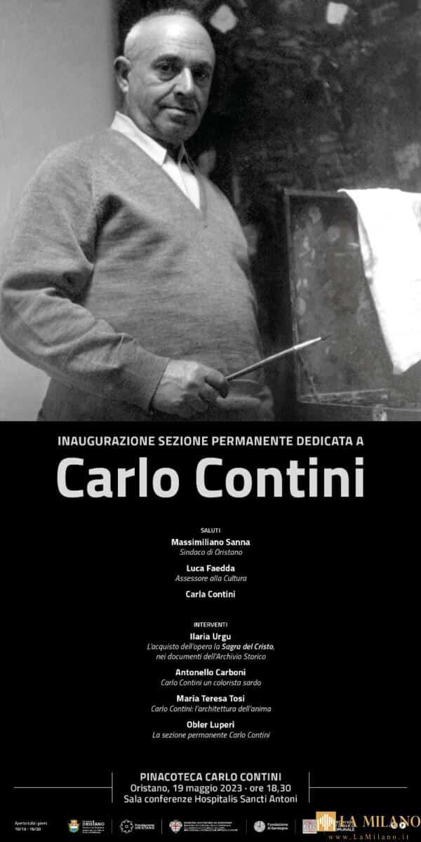 Oristano: Apre un sezione permanente dedicata a Carlo Contini alla Pinacoteca Comunale