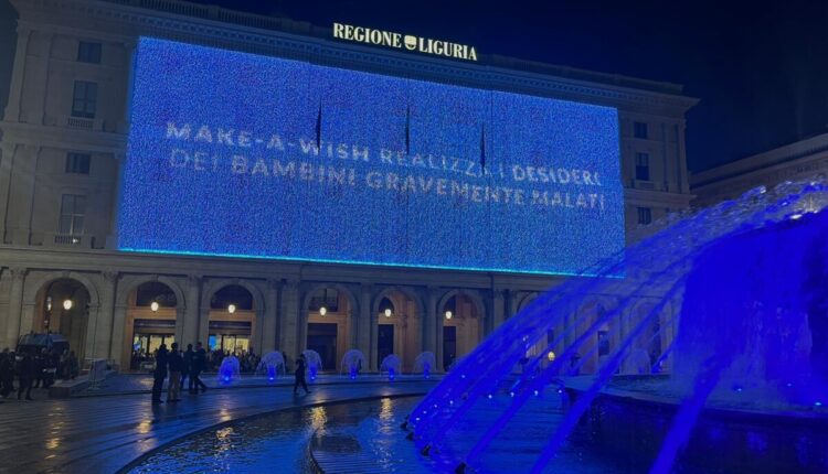 Genova: I festeggiamenti per il World Wish Day, l'anniversario dell'associazione Make-A-Wish.