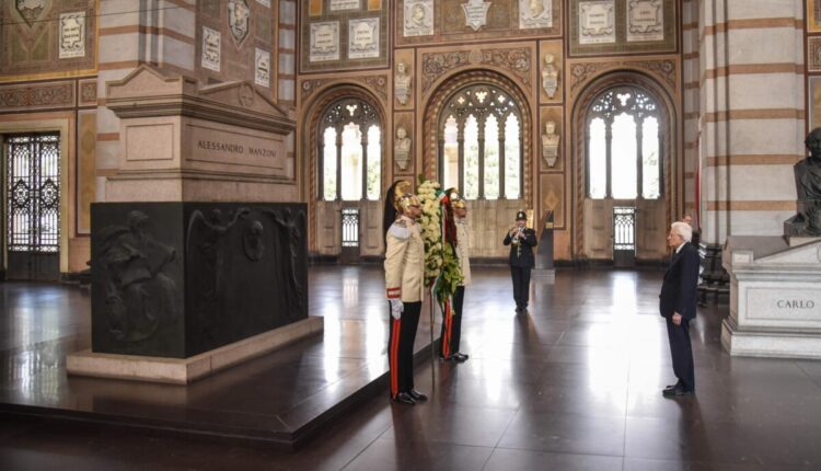 Milano celebra con la presenza di Sergio Mattarella i 150 anni dalla morte di Alessandro Manzoni