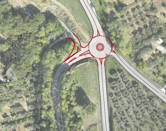 Chieti: nuova rotonda incrocio SP174/SP157, via ai lavori per movimento franoso SP181 Vasto - San Salvo