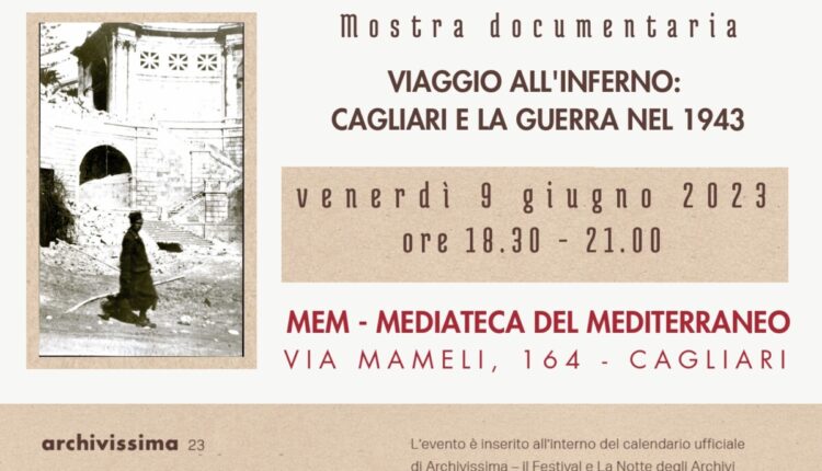 Cagliari: Allestita alla MEM “Viaggio all'inferno: Cagliari e la guerra del 1943”