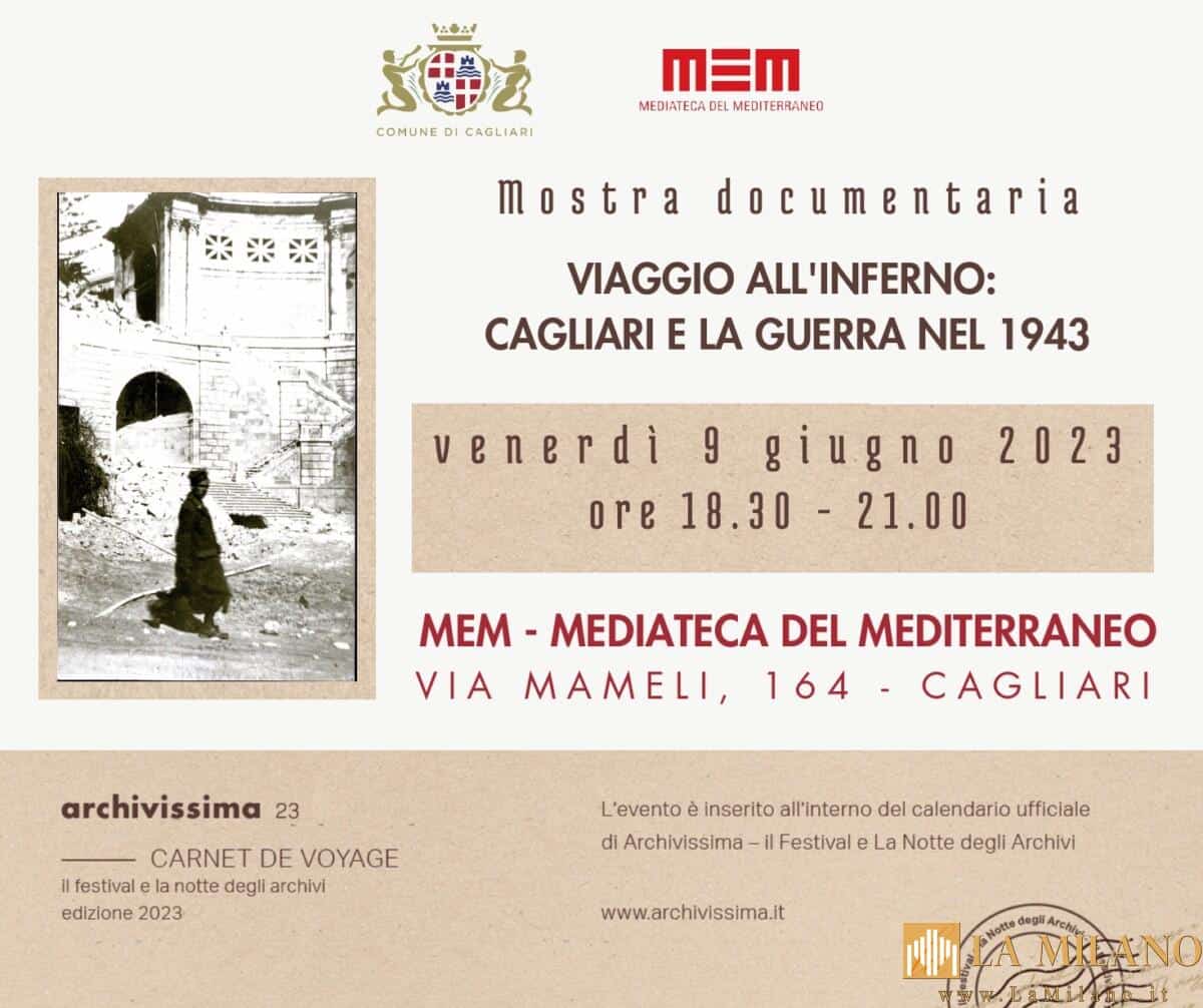 Cagliari: Allestita alla MEM “Viaggio all'inferno: Cagliari e la guerra del 1943”